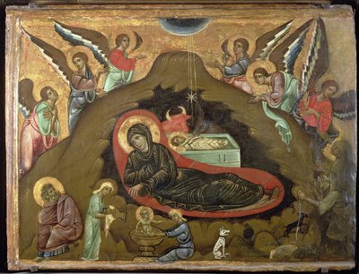 The Nativity by Guido da Siena